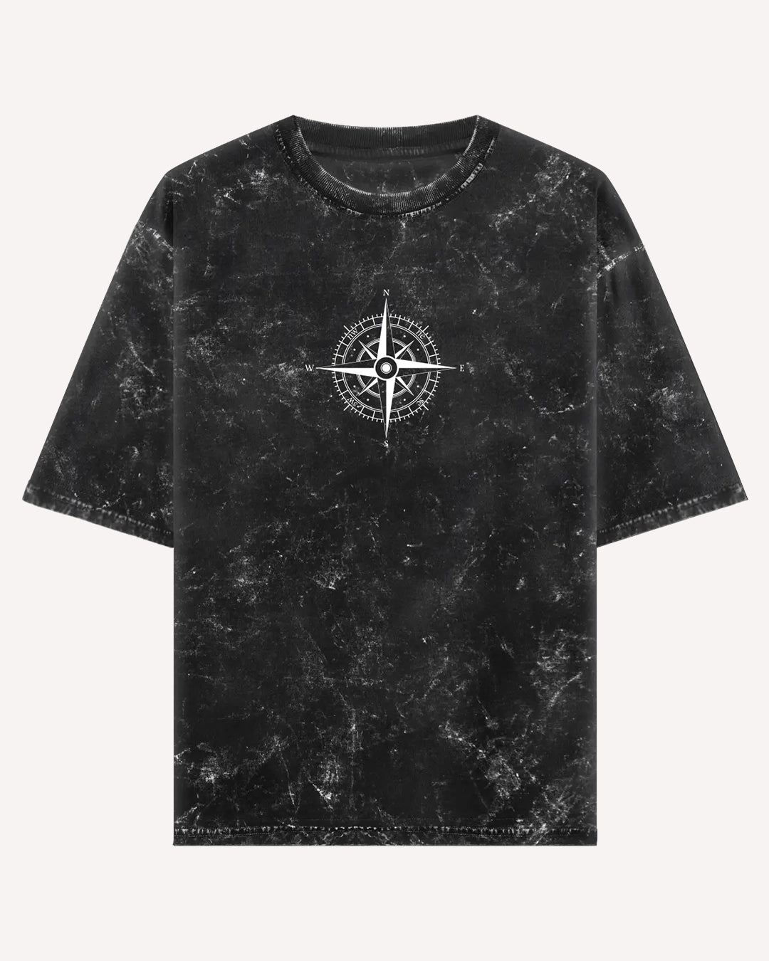 Around The World - Black Acid Wash