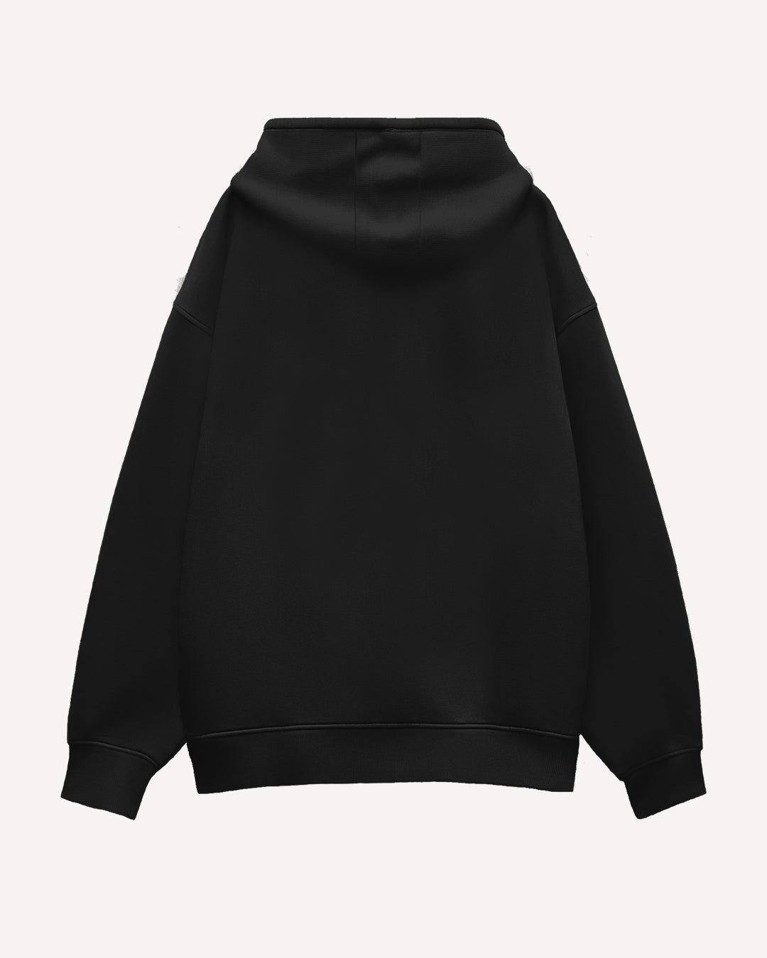 Logo Printed Heavyweight Hoodie - Oversized