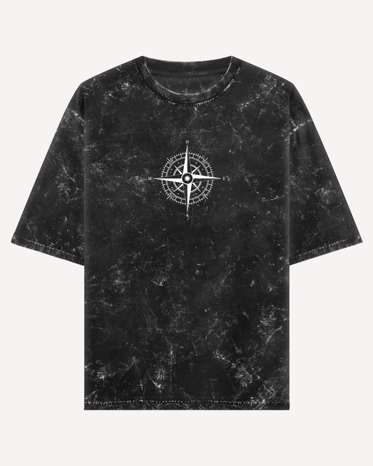 Around The World - Black Acid Wash